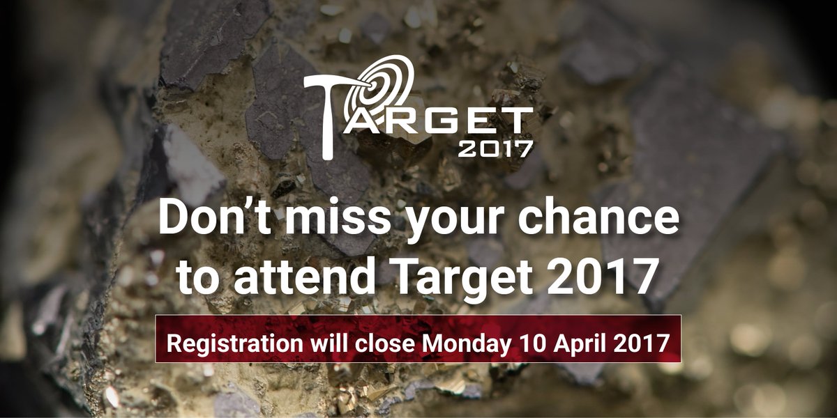 geoconfWA's tweet photo. Have you registered for Target 2017? Registration closing in 4 days. #geoscience @GeoSocAustralia @AIGAustralia See https://t.co/pv9NYngPlj https://t.co/HfrZ9jxuxY
