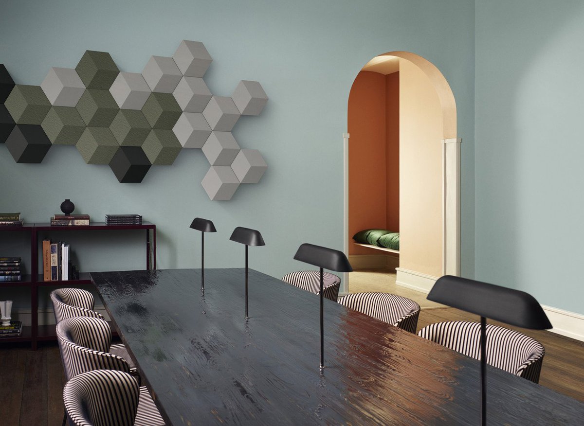 designmilk's tweet image. The BeoSound Shape is a Modular Audio System Designed to Color Walls With Sound bit.ly/2nM1rTu