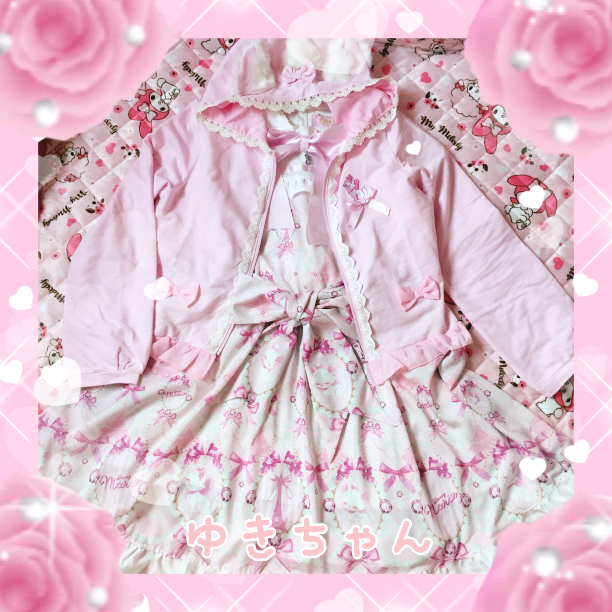アンジェリックプリティ　パーカー　ディズニー　マリー　コラボ 💓ゆきちゃんᕱ⑅ᕱ💓 على X: 