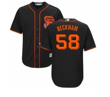 bjsite's tweet image. Men's Majestic San Francisco Giants #58 Gordon Beckham Replica Black Alternate Cool Base MLB Jersey
brandjerseys.cn/San-Francisco-…