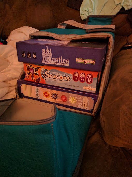 afrozenpeach's tweet photo. We got our Game Canopy carrying cases just in time for @Geekway!! Thanks @Level3B!! #GameCanopyUnpackInStyle https://t.co/UcVpc21HtE