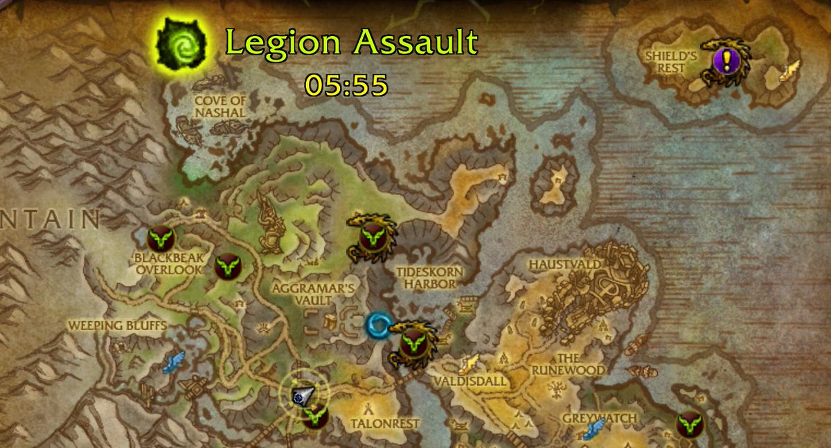 Wowhead💙 on Twitter: "Stormheim Legion Assault just spawned on EU realms! Will for next 6 https://t.co/GanGqJCsUy" / Twitter