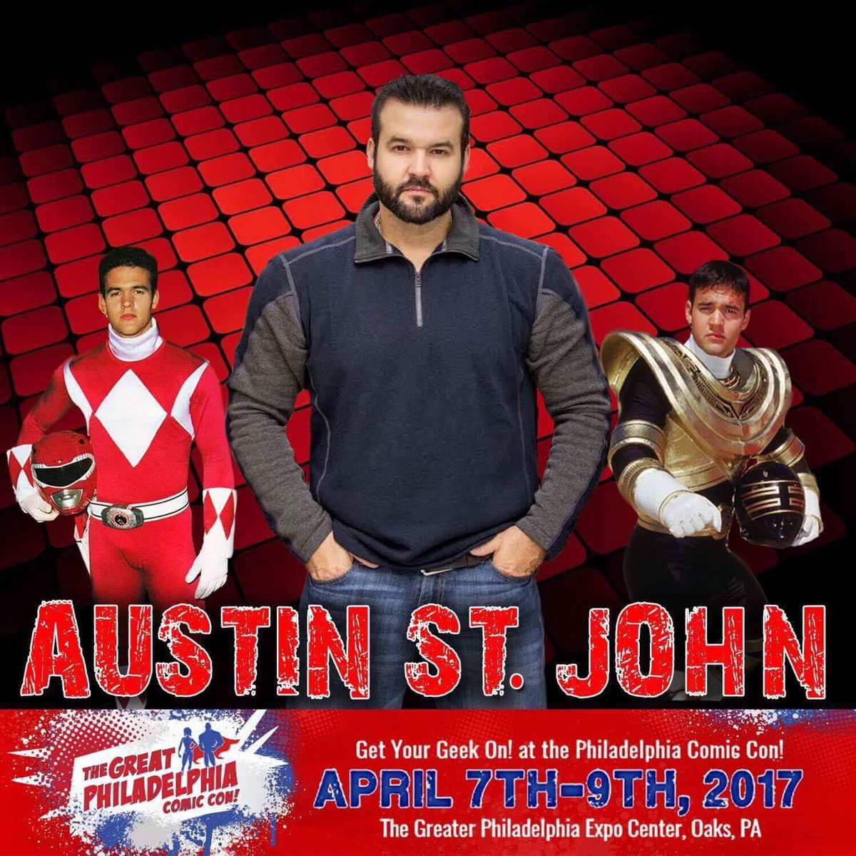 What's up <a href="/PHLCC/">Philly Comic Con!</a>?! I'll be there this weekend &amp; I want to hear YOUR thoughts on the new movie! Will I see YOU there?-ASJ #PowerRangersMovie