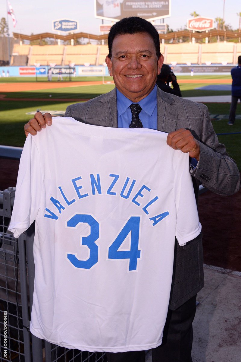 dodgers valenzuela jersey