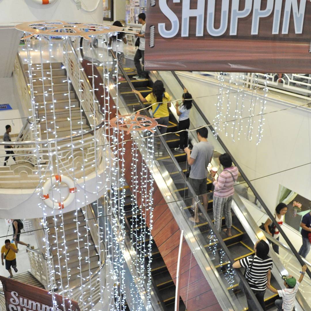 lccmalls's tweet photo. Bringing you a "cruise ship" interior kind of vibe this summer at LCC Mall Legazpi. 
#LCCMalls #Summer #shopping 😉 https://t.co/gv5DT598Go