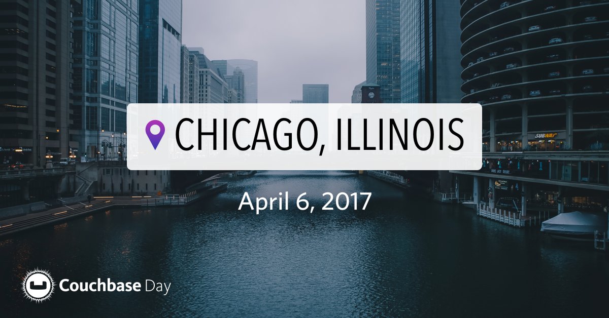 couchbase's tweet image. Don&apos;t miss the opportunity to dive into #NoSQL. #Couchbase will be in Chicago tomorrow! Register now: ow.ly/wci130ax7qP