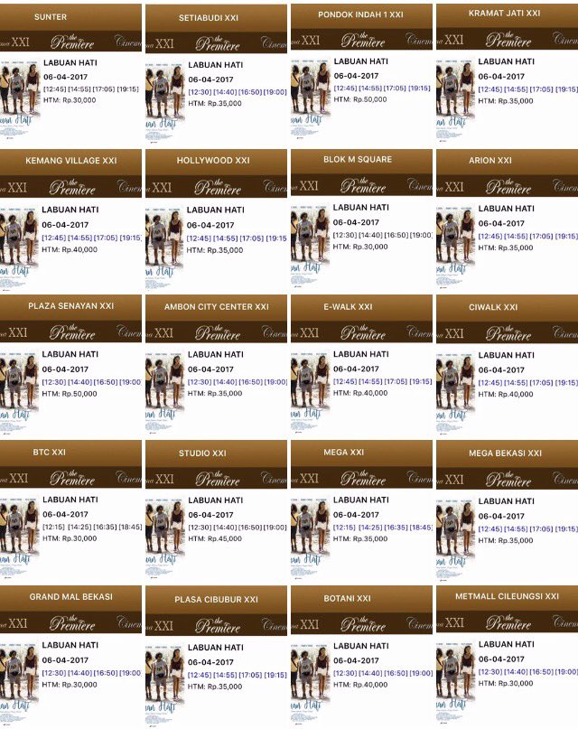 On cinemas today!!! <a href="/FilmLabuanHati/">Film Labuan Hati</a>