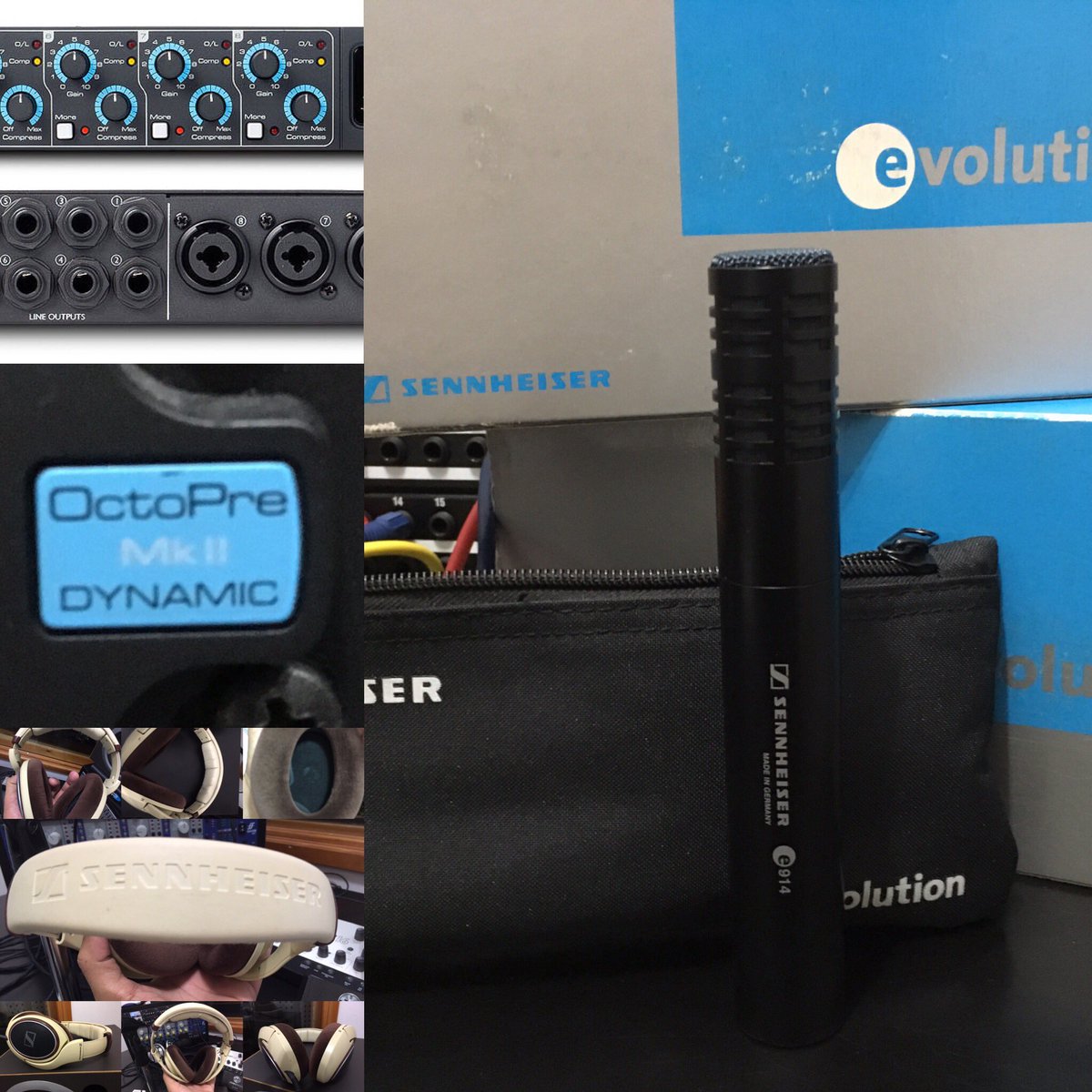 llanorecords's tweet photo. Vendo #Focusrite #Octopre #Sennheiser #E914 #HD598 https://t.co/R1idgvjxV7