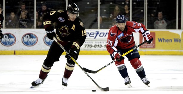 Chris_Treft's tweet photo. Here is a better look for all my jersey nerds from tonight @sportslogosnet @icethetics @UniWatch #ColorOnColor #ECHL https://t.co/IwRNCtiwxl