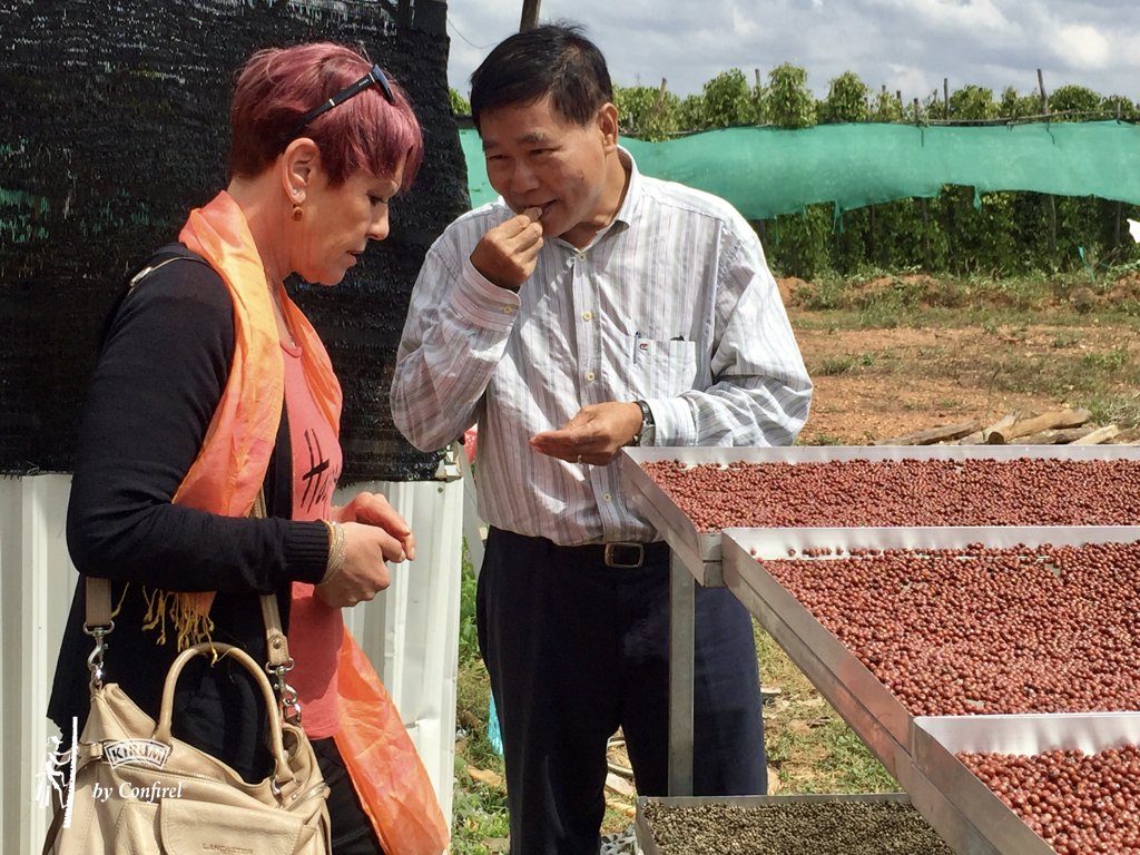 confirel_fr's tweet photo. Visite des plantations de poivre et des salines de  #Kampot pour la préparation du prochain voyage-étude de @AFD_France au #Cambodge https://t.co/Q1blUms4Xw