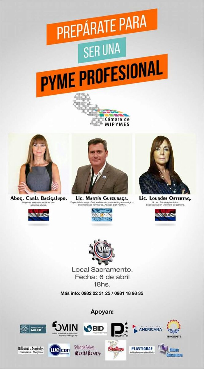 Les esperamos a todos!! y recuerden el saber no ocupa lugar