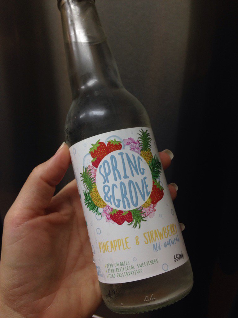 TheOtherTara's tweet photo. Colleague is way too excited about this "new water that's zero calories!" https://t.co/gj0YRu5oaJ