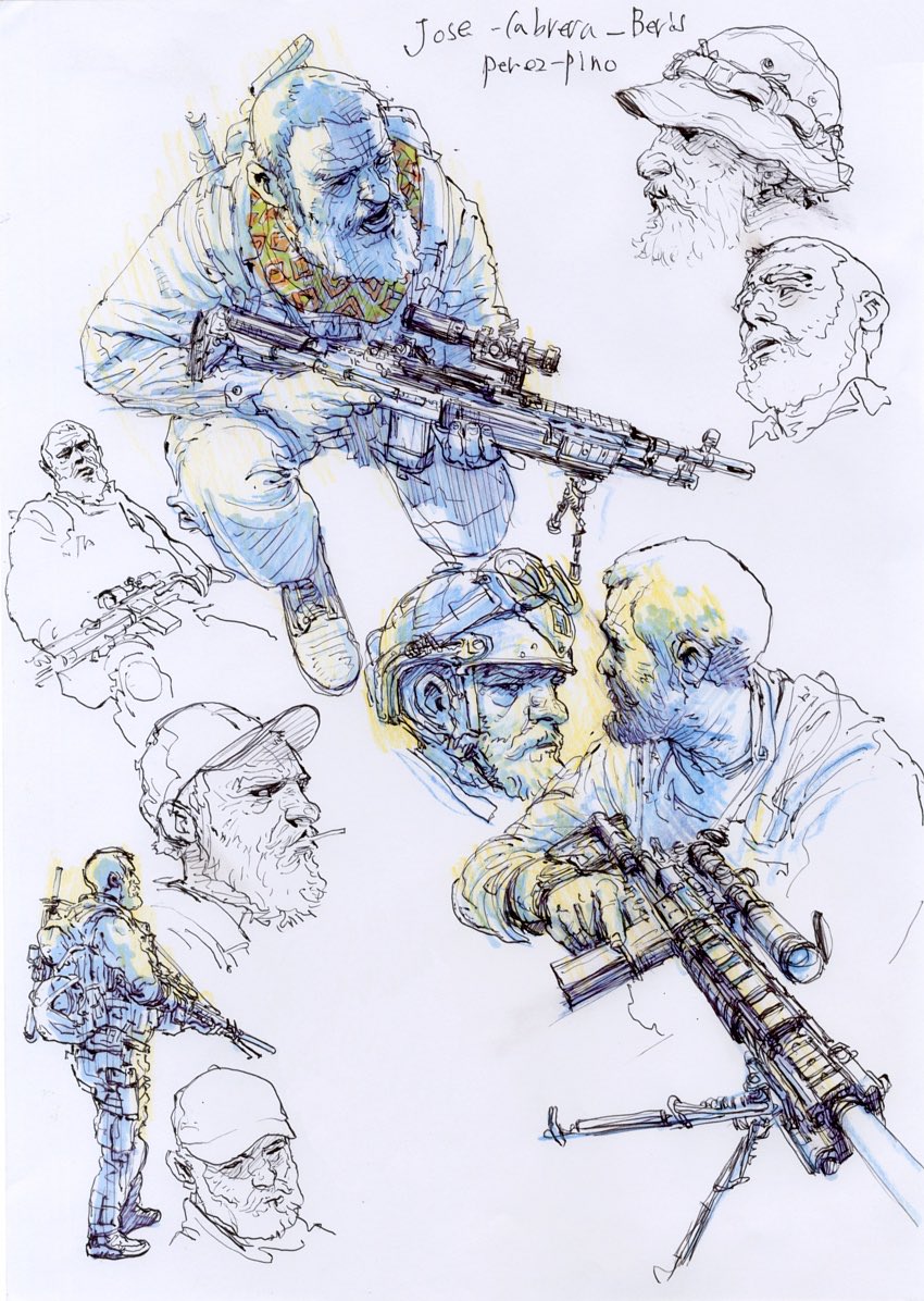 Best Drawing Without Sketching Kim Jung Gi with Pencil