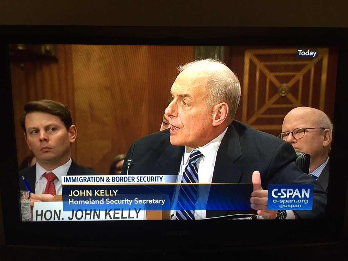 Gen John Kelly, Sec #DHS today outlines his approach to getting #HomelandSecurity back on track. Encouraging. #SecureRail17