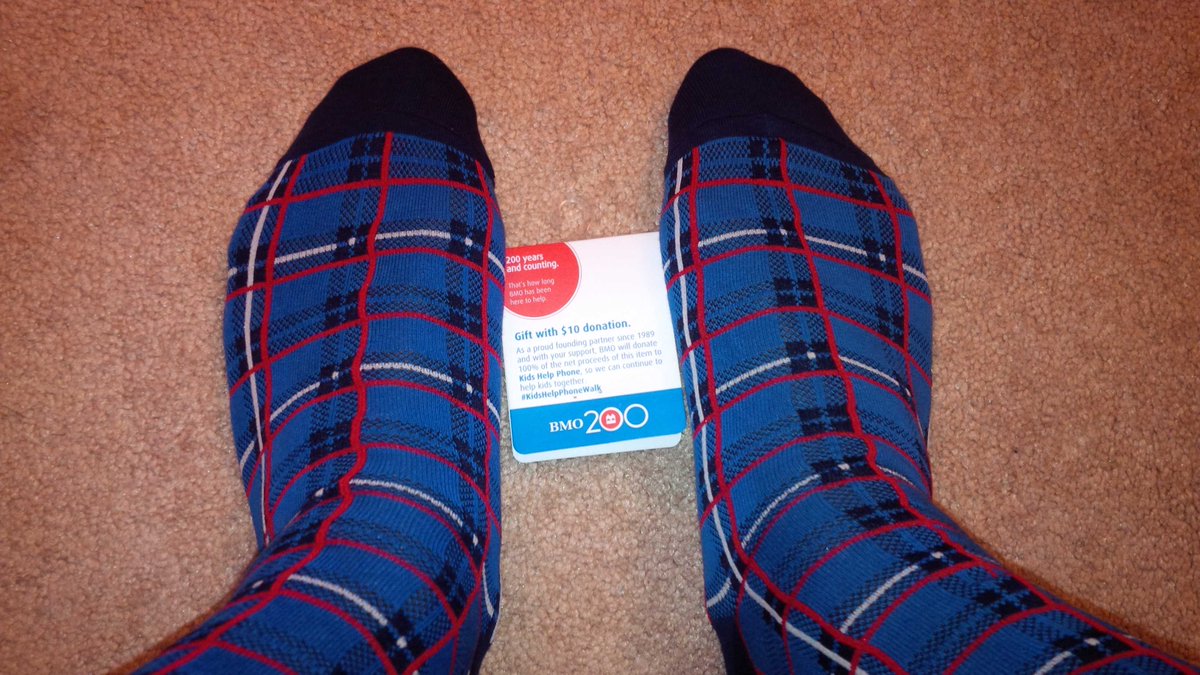 Loving my new BMO 200 socks. #ontariovpfp