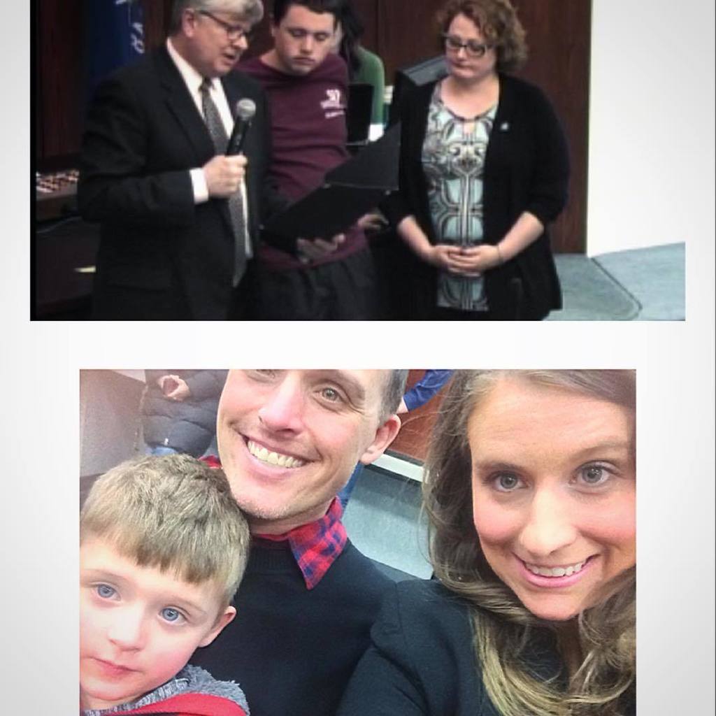 ktvz2424's tweet photo. The VZ family did go to the #AppletonCC meeting tonight, to support the Knalls and #AutismAwareness. Although I didn't win, I'm still here,… https://t.co/9BYoQ7RfOM