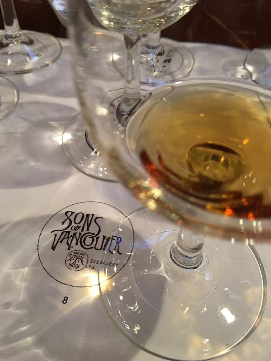 And to end a special treat: <a href="/SonsofVancouver/">SOV Distillery</a> gin barrel aged amaretto.  Absolutely bloody gorgeous. <a href="/BCDistilled/">BC Distilled</a> <a href="/LegacyLiquor/">Legacy Liquor Store</a>