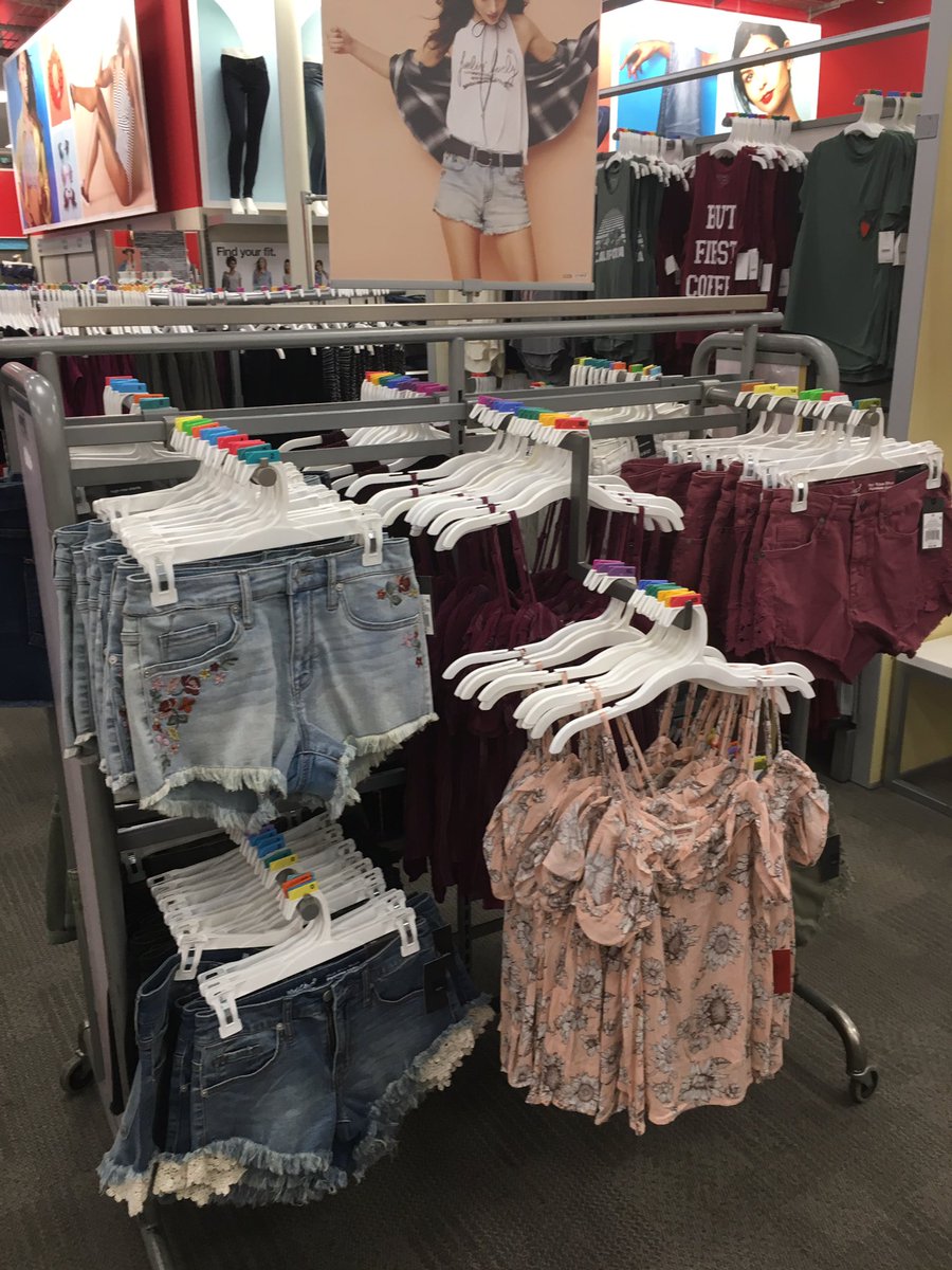 Cold-shoulder, off-the-shoulder, strappy shift dresses, kimono's galore, high rise jean shorts, embroidered shorts and so much more! 🐰🌷🐣