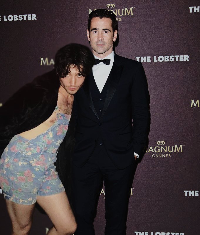 คุณอาโคลินและภรรยาของเขา....--- ไม่ใช่แล้วโว้ยยยยย เอซซซ!! ไปใส่เสื้อผ้าแล้วค่อยไปยืนใหม่นะ! 555555 ยอมมม เกลียดท่าพอยท์ขาและเอาหน้าซุกนม😹😹😹