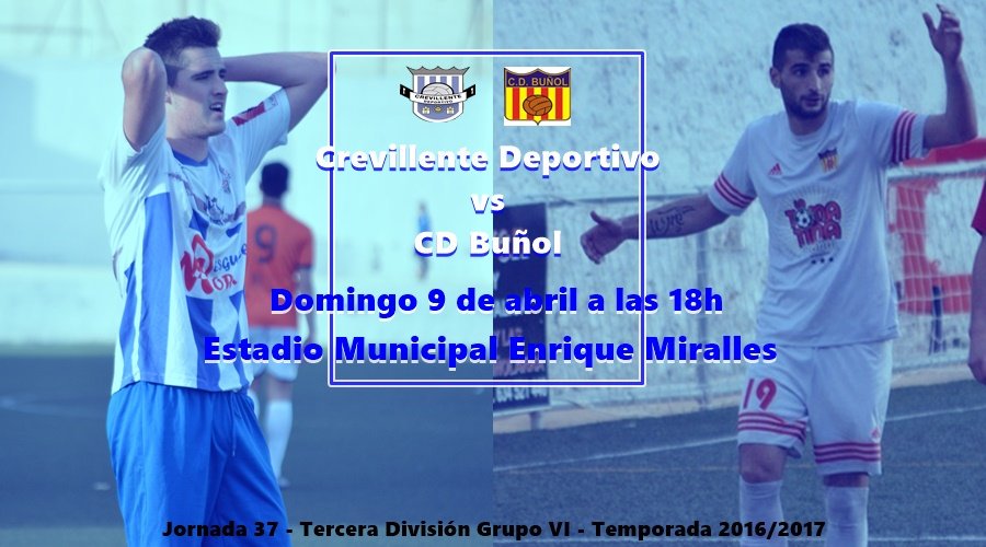 CreviDvo's tweet photo. 📣📣 AFICIONADOS 📣📣
🗓Domingo día 9.
🕠 A las 18:00 h.
🏡 "Enrique Miralles".
⚽️ @CreviDvo vs @CDBunyoll1921 
¡ Un sentimiento, una pasión ⚪🔵⚪🔵! https://t.co/sBroZnejgy