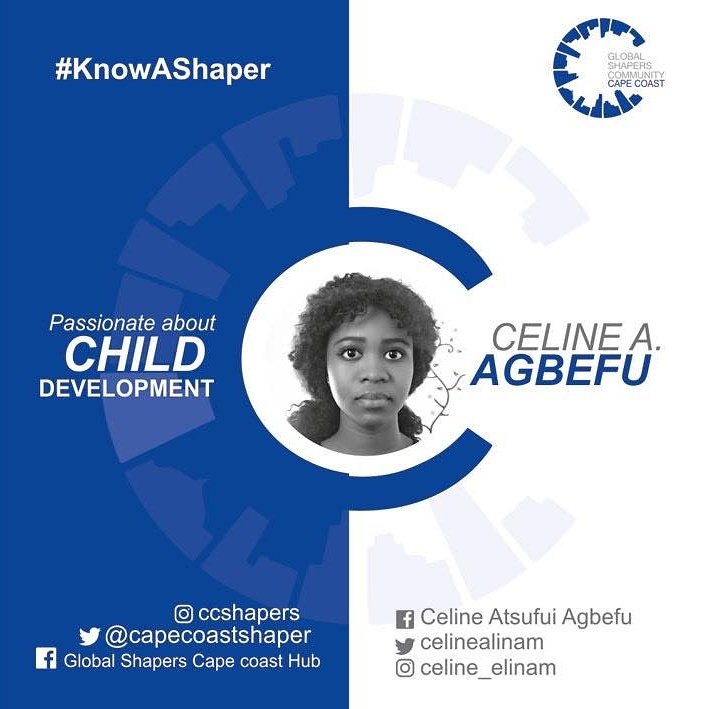 ElsieTMenson's tweet photo. Celine as a #globalshaper is passionate about #childdevelopment .
#knowashaper https://t.co/aRtjtBFF8s