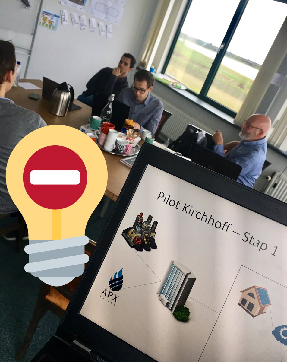 DEGasfabriek's tweet image. Pilot 'Kirchoff' in wording. Autonome opwekking, opslag en verhandeling van energie op wijkniveau. Disruptief voor de grote E-reuzen!