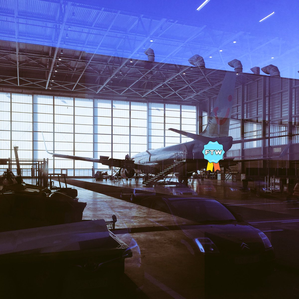 Simon_Geerts's tweet photo. Future workhorse at 7 am in her hangar. #TUIfly #Boeing737 https://t.co/91fC4XK1e5