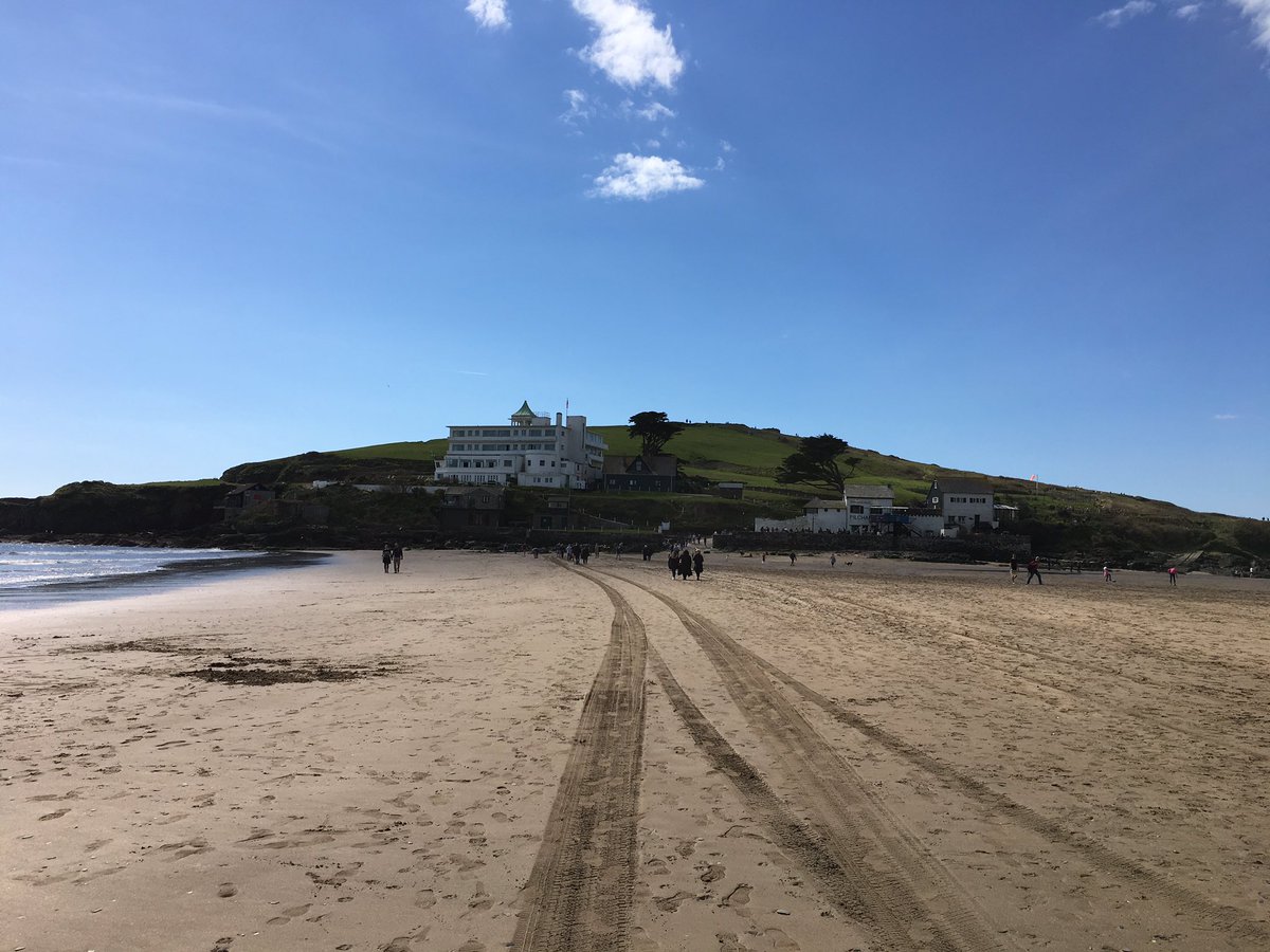 Burgh Island - setting for two Agatha Christie stories (And Then There Were None & Evil Under the Sun) #books #amreading #LiteraryLandmarks