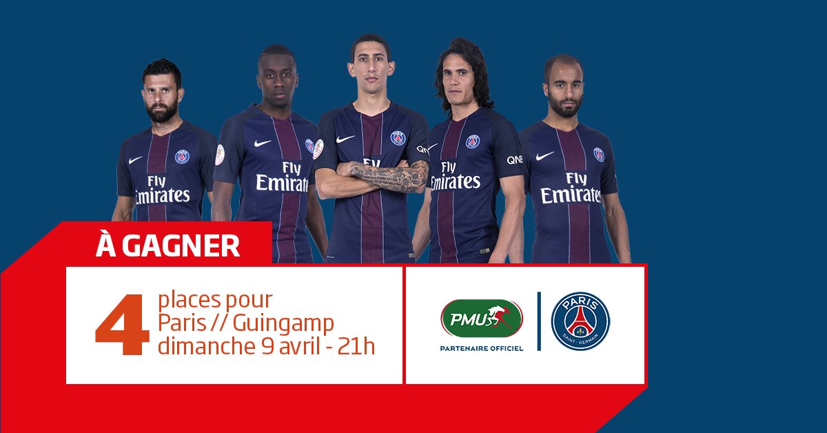 PMU_Sport's tweet image. RT + Follow pour tenter de gagner vos places pour #PSGEAG dimanche au Parc ! #TeamParieur Tirage au sort à 18h 😊