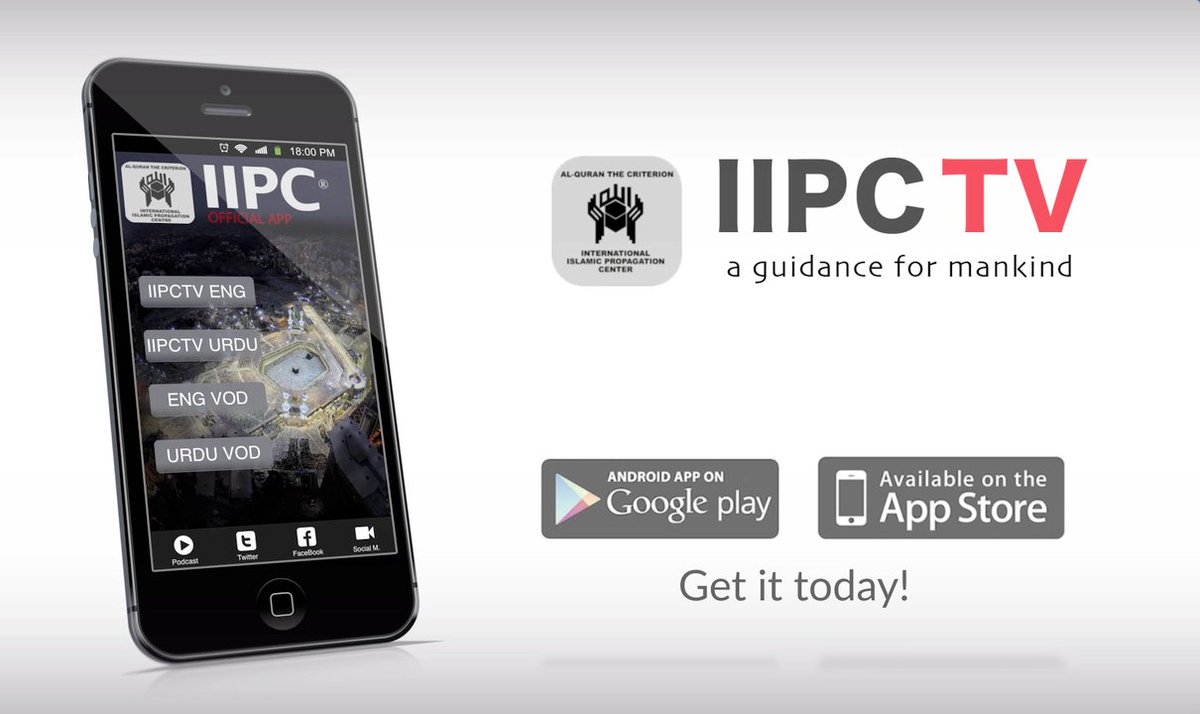 qshabbirahmed92's tweet photo. #BREAKING
#RejectREX
I am inspired
@mohammadshaikh_
#QuranSays by
#Influential #Leader
#IIPCTV available on #AppStore & #PlayStore https://t.co/hHtukldIYE