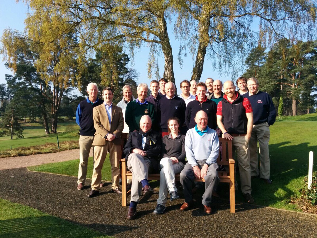 TeddiesMartyrs's tweet photo. Glorious weather greets the #MartyrsGolfSociety for the Spring Meeting @worplesdongolf this morning! @TeddiesRhubarb @TeddiesOxford #Teddies https://t.co/gSTeGIvFon