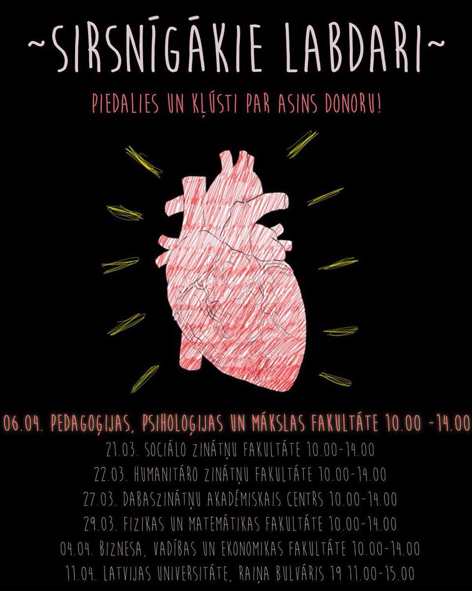 PedPsihMak's tweet photo. Iespēja nodot asinis, tie kuri to spēj, līdzi paņemiet pasi vai ID karti, savādāk nodot asinis nebūs iespējams. (Lielajā sporta zālē) https://t.co/AC1TBcKyP0