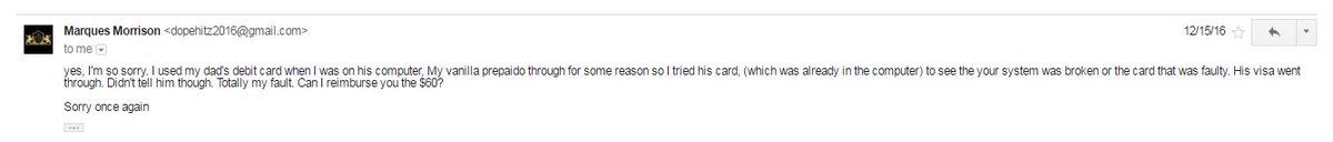 <a href="/Dope_Hitz_Ent/">Dope Hitz Entertainment</a> @2TimbzDown still owing that $60