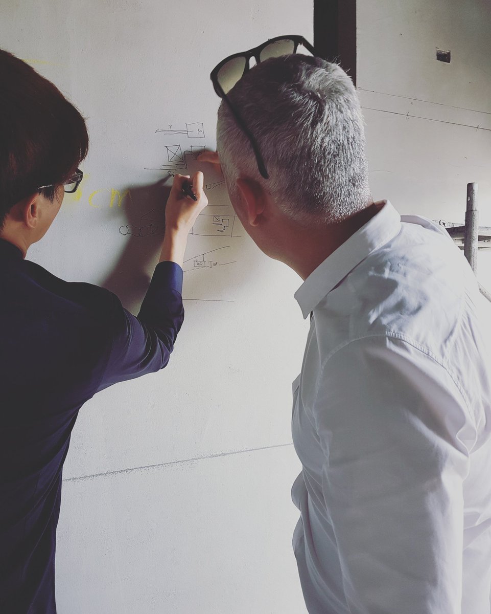 spatial_tweets's tweet image. Site adjustments
.
.
.
.
#spatialpractice #construction #sitevist #taichung #fleurdesel #architecture