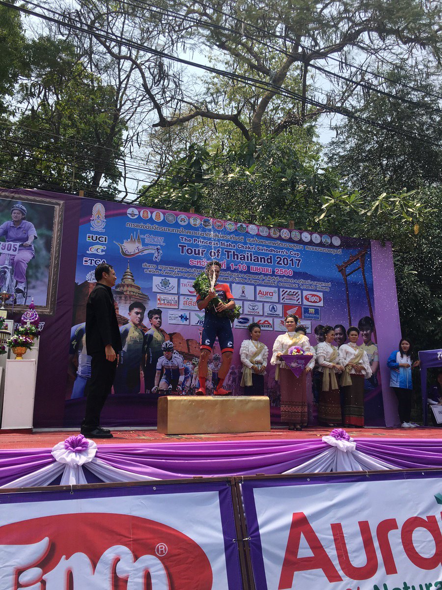 Theo Yates takes the final stage of Tour of Thailand!