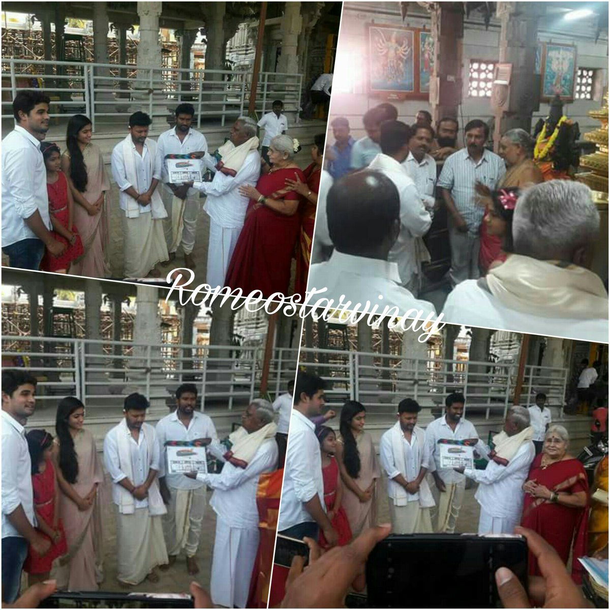 Romeostarvinay7's tweet photo. #ಗೋಲ್ಡನ್_ಸ್ಟಾರ್_ಗಣೇಶ #ಚಮಕ ಚಿತ್ರದ ಮುಹೂರ್ತ ದ photos
ಇದೇ 14 ರಂದು ಚಿತ್ರೀಕರಣ ಪ್ರಾರಂಭ
#CHAMAKA @Official_Ganesh @SimpleSuni @rashmikamm https://t.co/WvU1RpY41U