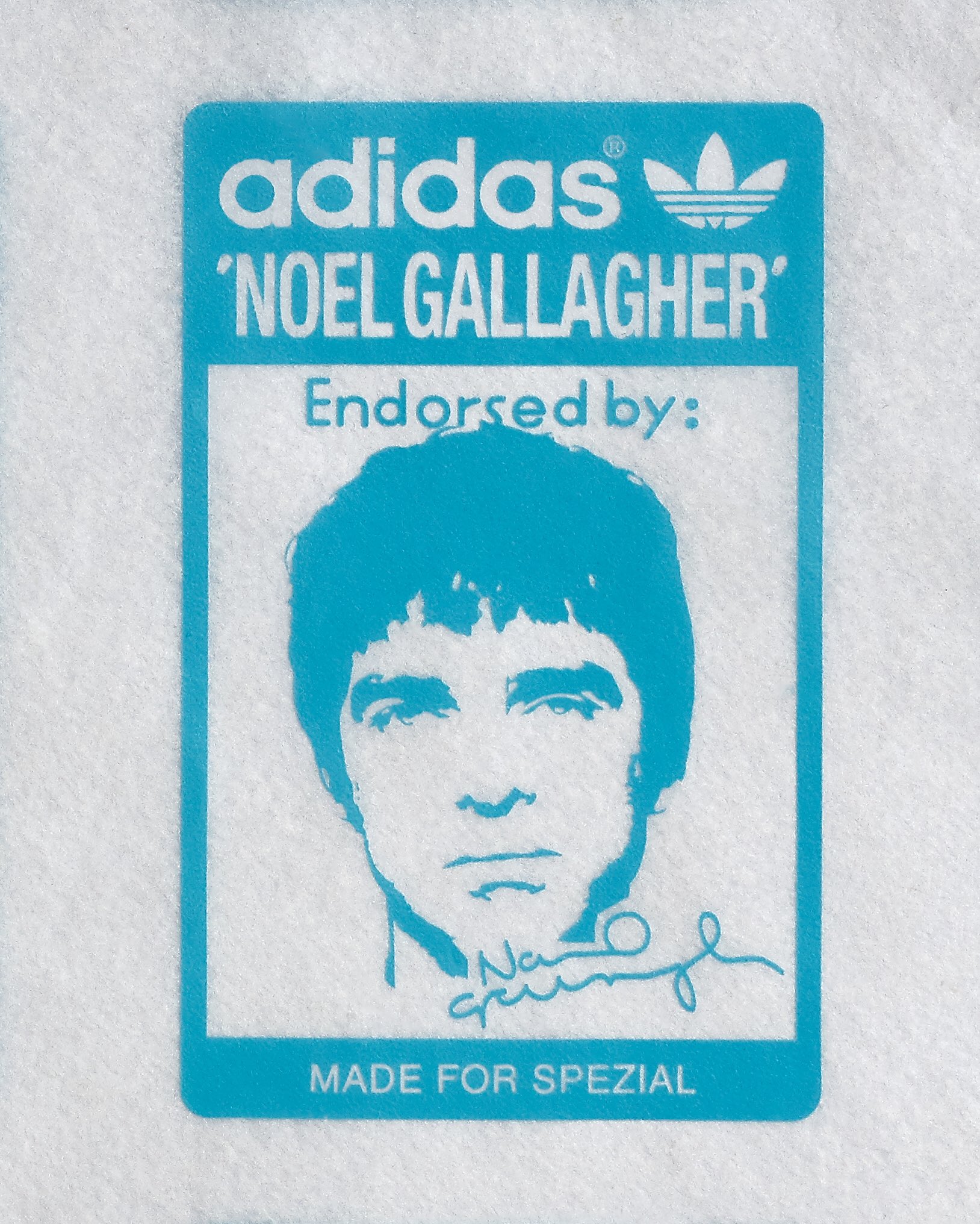 Adidas noel gallagher logo deals