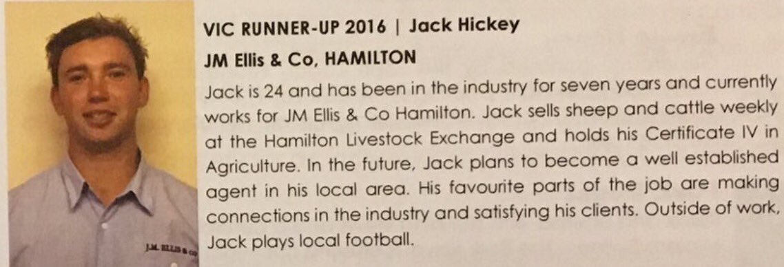 Congratulations Jack Hickey on a great result, great to see #Hamilton on the national stage #2017AuctioneersCompetition - good luck in NZ!!