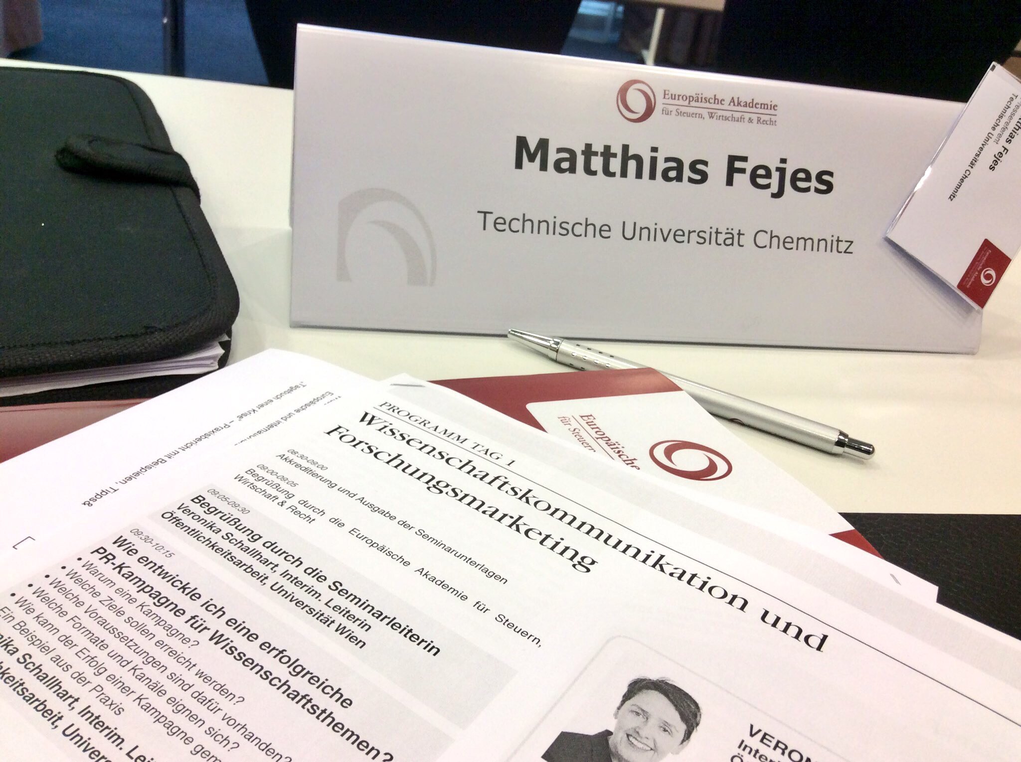 Matthias Fejes Freue Mich Auf Zwei Spannende e In Berlin Forschungsmarketing Wisskomm