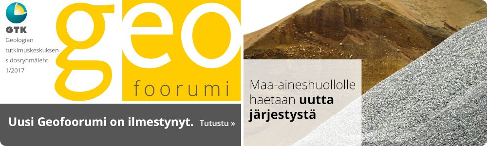 #Geofoorumi 1/2017 on ilmestynyt. Lehden teemana on #yhdyskunnat. verkkolehti.geofoorumi.fi/fi/