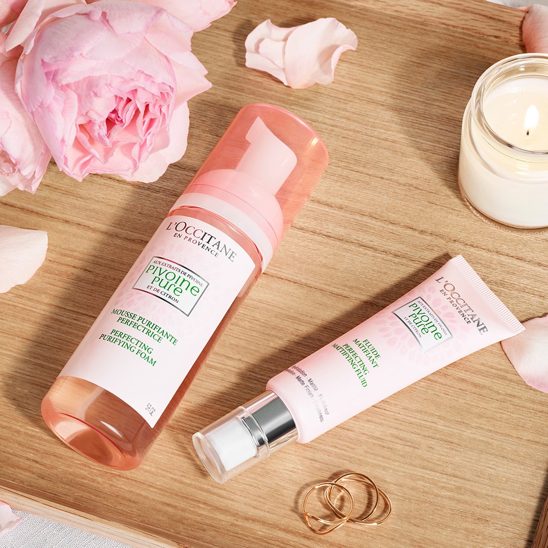 LOCCITANE_au's tweet photo. Perfecting Pivoine Pure will leave the complexion looking fresh and luminous. DISCOVER: https://t.co/mcM2MYzoKe https://t.co/EkFytXvCZw