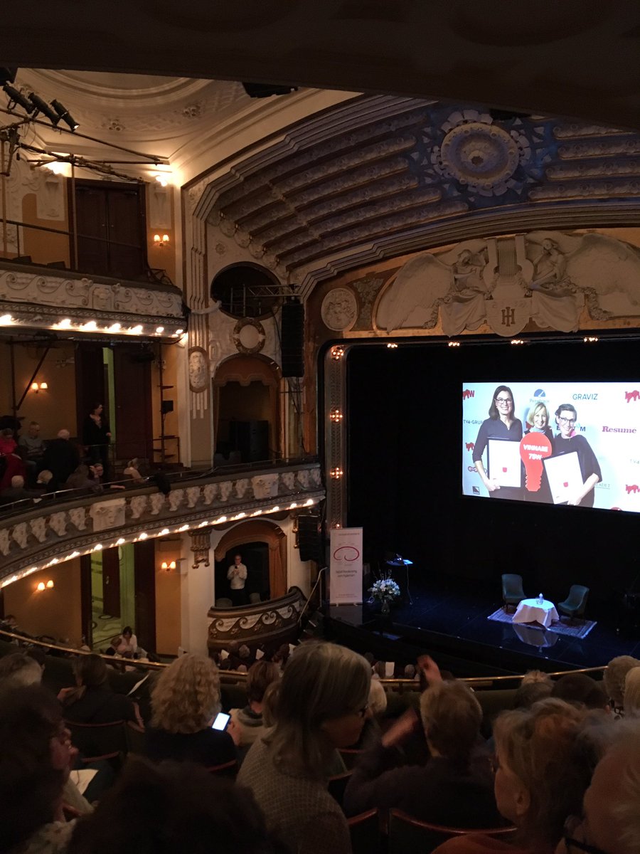 I dag är det Hjärnans dag på Oscarsteatern #Hjärnfonden