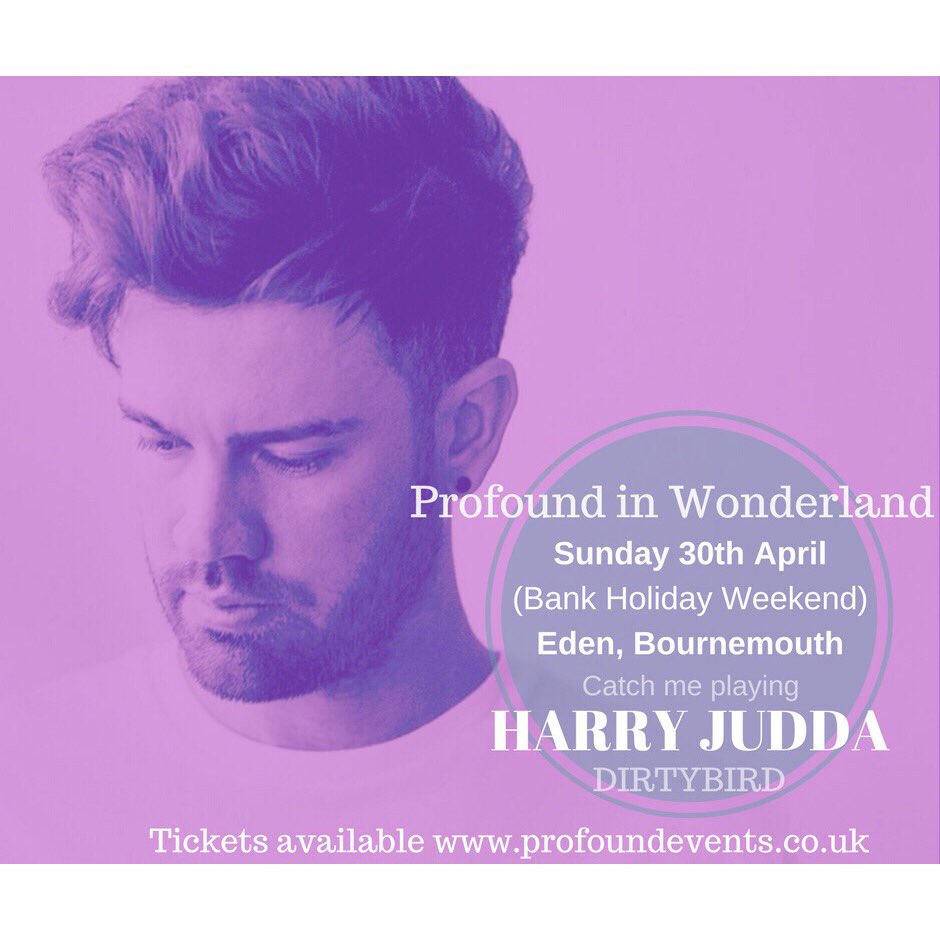Profound_Events's tweet photo. Excited to have @Harryjudda at our next event! Join us on the dance floor for intimate vibes 🎶 #dirtybird #Bournemouth #techno #bankholiday https://t.co/xeSaCK4pw7