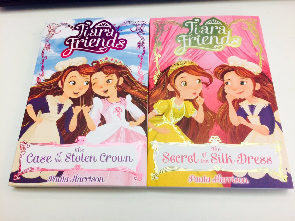 LaurenAFortune's tweet photo. Happy publication day to @P_Harrison99 and #TiaraFriends - the charming new adventure mystery series for young readers! @scholasticuk 👑👭 https://t.co/a0JwZlU5BI