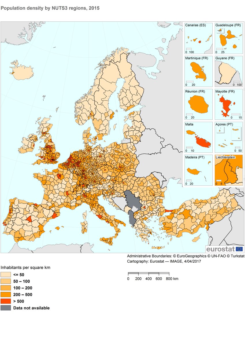 EU_Eurostat's tweet photo. Paris has 21 000 inhabitants per km2 while Lapland has 2 https://t.co/ksGO6E4gl1 https://t.co/VDYp6DBbnR