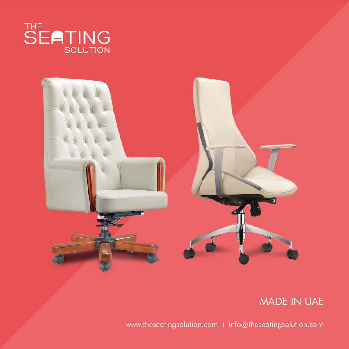 theseatsolution's tweet image. Deciding between two chairs is never easy. Shop for our 'Executive Office Chairs' here theseatingsolution.com #seatingsolution #furniture