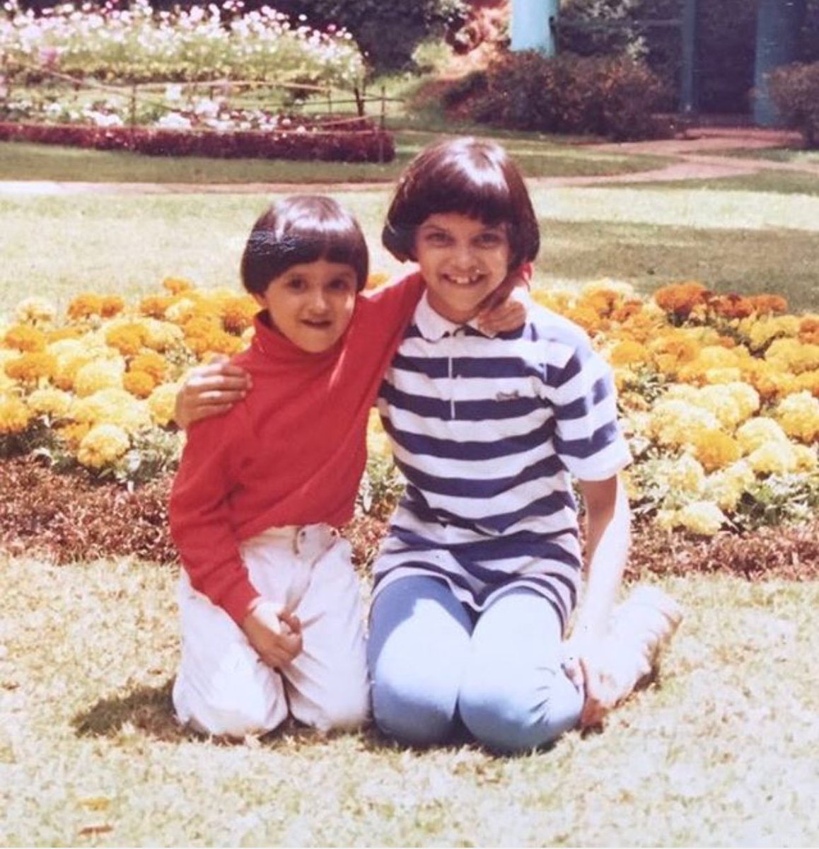 Awww! <a href="/deepikapadukone/">Deepika Padukone</a> shares an adorable #TBT picture with her little sister <a href="/anishapadukone/">Anisha Padukone</a> . Aren't they the cutest?!❤✨

RT if you agree!