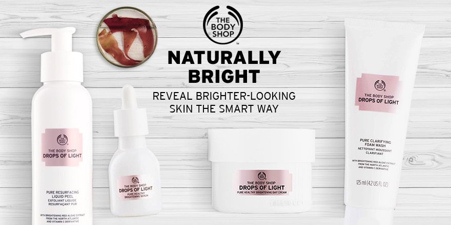 The Body Shop SA on Twitter: "Reduce the number, size &amp; intensity of spots with our new Drops Of Light™ range https://t.co/WcQnUJPXx4 https://t.co/6BioKJmkNv" / Twitter