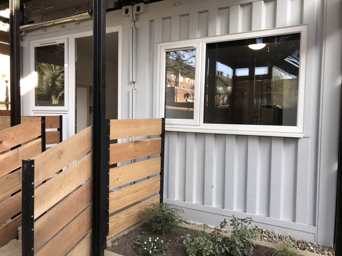 BBCRadioLondon's tweet image. Would you like to live in a shipping container? @EalingCouncil are solving the homeless crisis with these new temporary homes @QEDProperty
