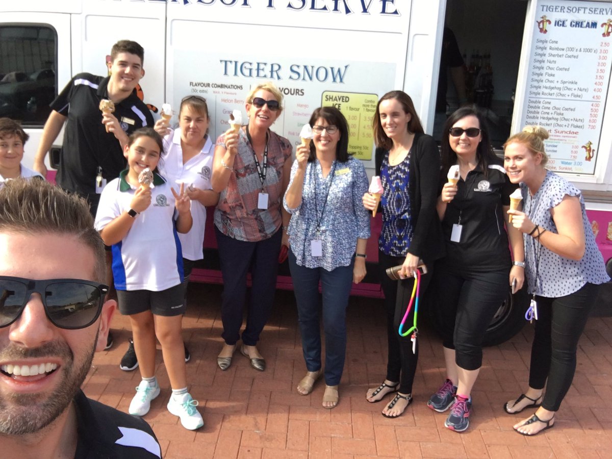 StColumbasBays's tweet photo. St Columba's staff Gettin' whippy with it 🎶🎵 #mrwhippy #whatdreamsaremadeof #nonuts @kristen_trott @EugenePotito https://t.co/2yJL01nL9O
